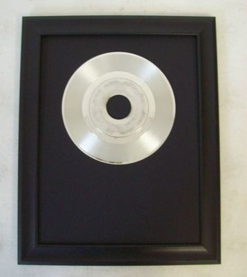 Image for Blank 45 rpm Platinun/Silver Trophy